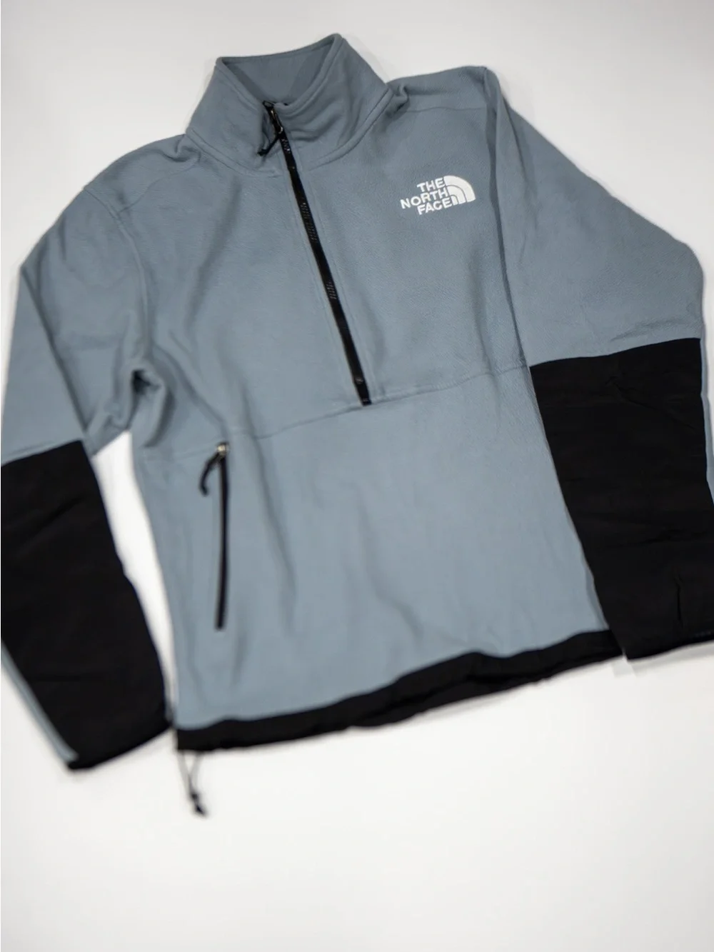 The North Face Men's Slate Blue Half-Zip Fleece Pullover